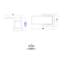 Ver imagem 2 de Acabamento para Registro de Pressao 4916.gl90.pq.mt Gold Matte - Deca