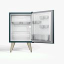 Ver imagem 4 de Frigobar Brastemp Retrô 76 Litros Green Jasper - Bra08hn 220v