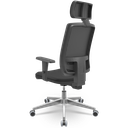 Ver imagem 3 de Cadeira Brizza Tela 3d Backplax Apoio Aluminio - Aero Preto