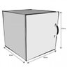 Nicho Infantil Tolix com 1 Porta KitCubos - 4