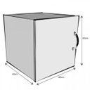 Ver imagem 4 de Nicho Infantil Tolix com 1 Porta KitCubos