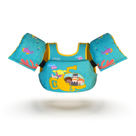 Boia Infantil Colete Salva Vida Mundo Bita Fundo do Mar Nash