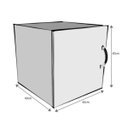 Ver imagem 4 de Nicho Infantil Tolix com 1 Porta KitCubos