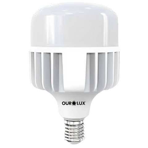 Lâmpada Superled Alta Potência T 100 Watts Bivolt 6500k E40 - 20386 - Ourolux