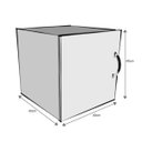 Ver imagem 4 de Nicho Infantil Tolix com 1 Porta KitCubos