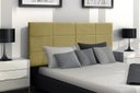 Ver imagem 2 de Painel Raissa 138 cm Suede Amarelo