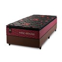 Ver imagem 3 de Conjunto Cama Box c/ Molas Ensacadas Toronto Vermelho Solteiro 96x203x66