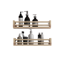Ver imagem 1 de kit 2 Prateleiras Madeira Pinus para Decoração e organização - Selena