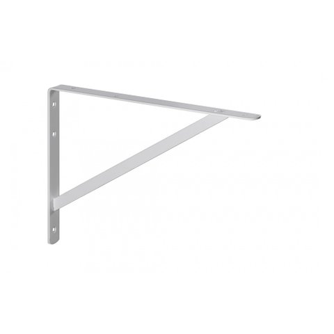 Mfr200300 Mão Francesa Reforçada 30cm. Suporte em L (mão Francesa) em Aço com 20x30cm. (valor - Bran