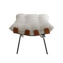 Ver imagem 6 de Kit Poltrona Costela com Puff Bouclê Off White