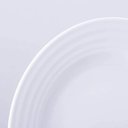 Ver imagem 3 de Prato Branco Porcelana 27cm Raso Tramontina Vibrare Aba Larga Avulso Mesa de Jantar