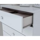 Ver imagem 4 de Cômoda de Quarto Bala Menta C- 5 Gavetas Branco - Henn