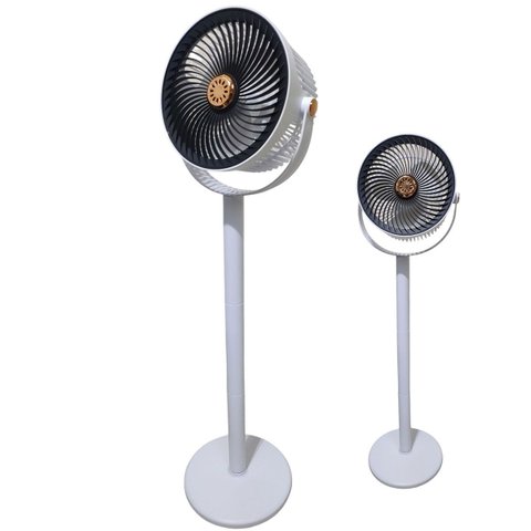 Ventilador Vertical Mesa Chao Altura Ajustavel Aromaterapia 5 Velocidades Usb Bateria Recarregavel P
