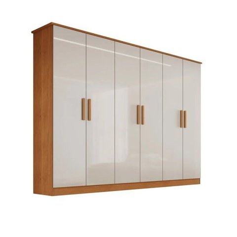 Guarda-roupa de Casal Nina com 6 Portas - Bianchi