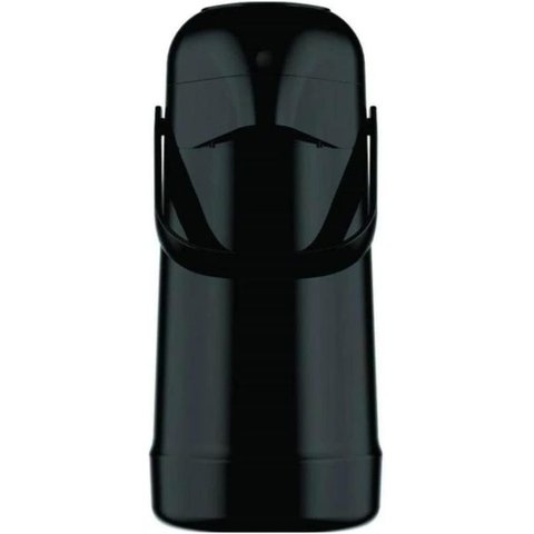 Garrafa Térmica Magic Pump Cor Preto 500ml - Jato Forte. Exclusivo Sistema Anti-pingos
