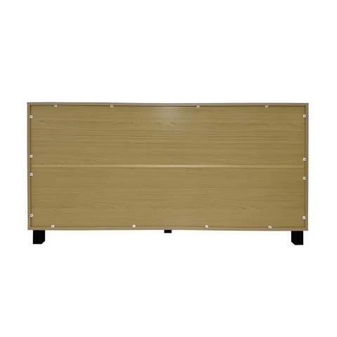 Aparador Buffet 4 Portas de Vidro Ditália R-638 Cor:riviera