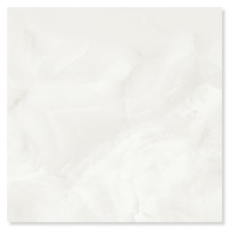 Porcelanato Polido Com Borda Reta Artemis 90x90cm Branco - 1