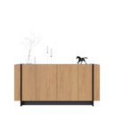 Ver imagem 1 de Buffet Michel Freijó/ Preto Fosco 160 cm