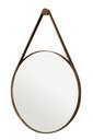 Ver imagem 1 de Espelho Decoração Suspenso Antigo 60cm + Pino Suporte:Café