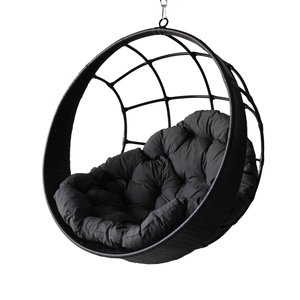 Ninho Balanço Suspenso Almofada Impermeável e Mola e Mosquetão