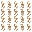 Ver imagem 4 de Kit 10 Jogos De Mesa Bistrô De Madeira Com 2 Cadeiras Dobravel Mel - Amarelo