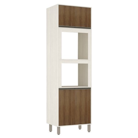 Torre Quente Linea 70cm com 2 Nichos 4 Portas Mdp Luciane