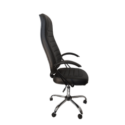 Cadeira Escritório Presidente Comfort Plus - Base Cromada - 5