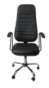 Ver imagem 2 de Cadeira Escritório Presidente Comfort Plus - Base Cromada