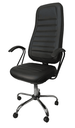 Ver imagem 1 de Cadeira Escritório Presidente Comfort Plus - Base Cromada