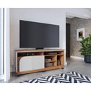 Ver imagem 3 de Rack Bancada Jurere 1500 Freijo/off White Matte - Colibri