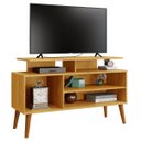 Ver imagem 1 de Rack Bancada para Tv de até 42" 2 Prateleiras Lynne Naturale/off White