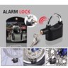 Cadeado com Alarme Sirene Anti Furto Trava Sonoro Bike Moto - 6