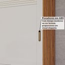 Ver imagem 6 de Guarda-Roupa Casal 2 Portas de Correr 243cm 100% MDF Marsala Espresso Móveis Bege/Cinamomo/Off White