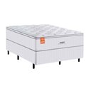 Ver imagem 1 de Conjunto Cama Casal 138x188cm Box + Colchão Paris Molas Ensacadas Inducol