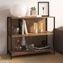 Ver imagem 1 de Estante Baixa 90cm Steel Quadra 