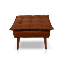 Ver imagem 3 de Kit 02 Poltrona Opala Decorativa + 01 Puff Opala Suede