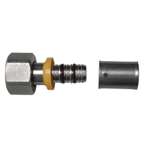 Conexão Rosca Móvel para Gás 16 mm X 1/2" Grm/1612 - Astra