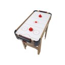 Ver imagem 2 de Mini Mesa Infantil Game Air Hockey Placar Mdf Ventilada Gol