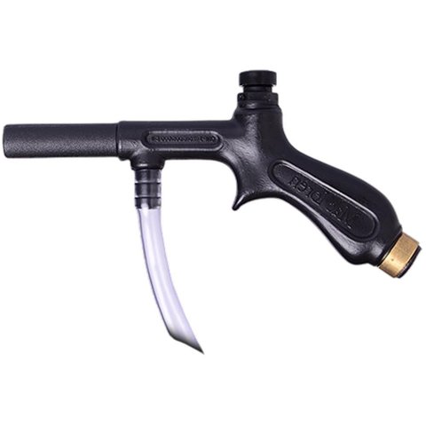 Pistola Pulverizadora Ar Comprimido Bico Longo Alta Pressão 180 Psi Limpeza Manutenção Automotiva In