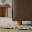 Ver mais imagens de Sofá Modular Block 3 Lugares Fixo 222cm Courino Milani Movelaria