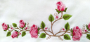 Ver imagem 7 de Jogo de Toalhas Bordadas de Lavabo De Mão Rosas e Girassóis. Contém 3 Peças. Dohler Artesanalle