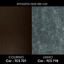 Ver imagem 4 de Poltrona Decorativa Safira Base Giratoria Linho e Courino Tcs 718 Tcs 721 Moll