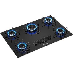 Cooktop 5 Bocas com Queimador Ultra Chama Bivolt Mcg115Bg1 Mueller Preto - 4