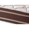 Conjunto Box King: Colchão Molas Anjos Superlastic Duo Sono Double Face + Base Crc Suede Brown( - 4