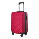 Ver imagem 3 de Mala de Viagem Tamanho Bordo 10kg Rodas 360 - Gladiador Diamond D1mb: Cereja