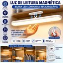 Ver imagem 4 de Luminária de Leitura Magnética Barra LED Recarregável USB sem Fio 3 Tons de Luz Utimix