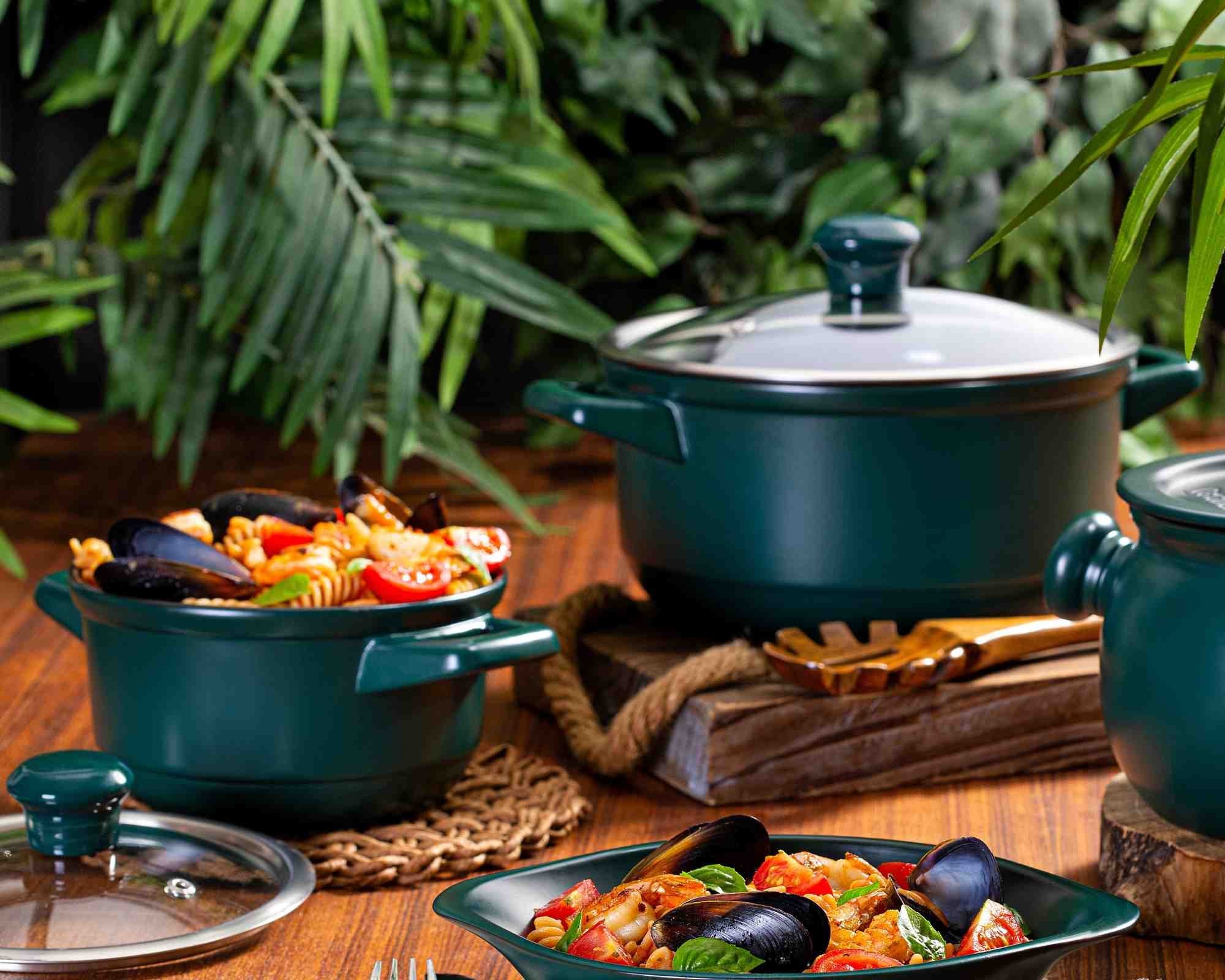 Conjunto de Caçarolas Duo Smart 5 Peças Matte Ceraflame J604343