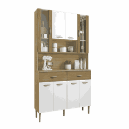 Cozinha Compacta Kits Paraná Golden 8 Portas e 2 Gavetas Kits Parana - 5