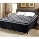 Ver imagem 4 de Conjunto de Cama Box Safira Casal 1,58 x1,98 x50 Hellen Preto-Cinza