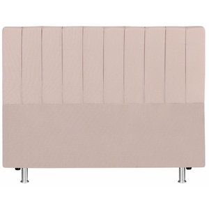 Cabeceira para Cama Queen 158x110 Linho Bege Keiko Colchões